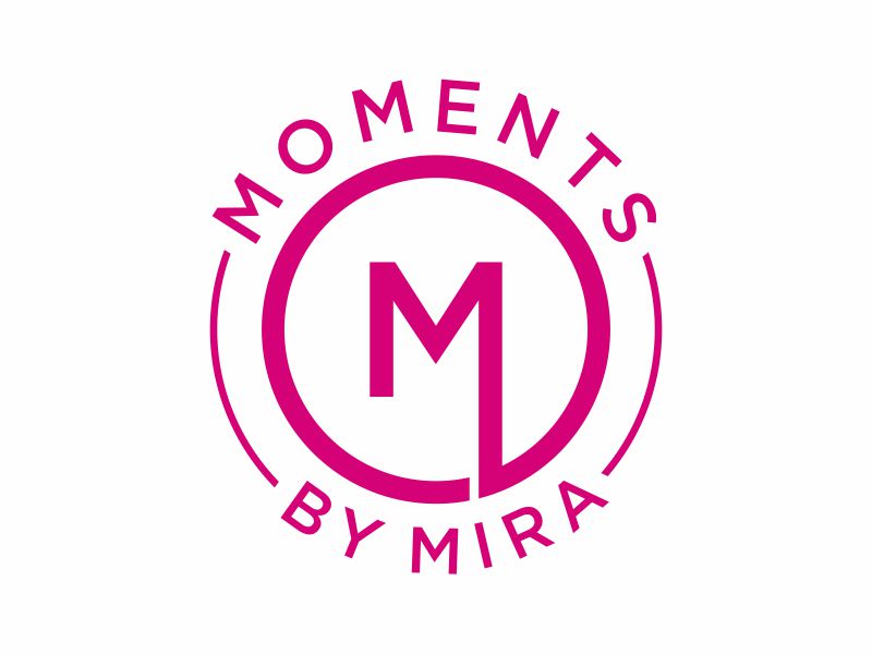 Moments by Mira logo design by Franky.