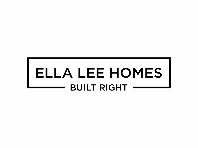 Ella Lee Homes logo design by mukleyRx