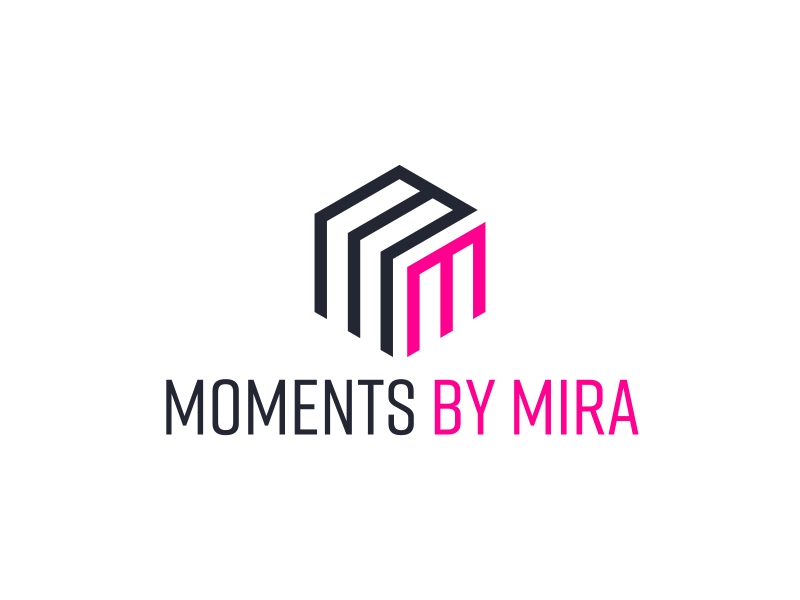 Moments by Mira logo design by GassPoll