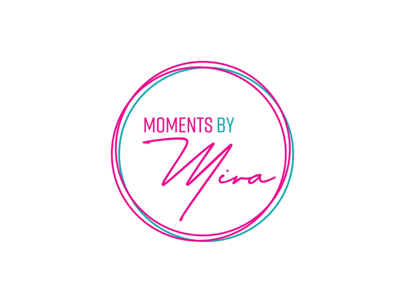 Moments by Mira logo design by GassPoll