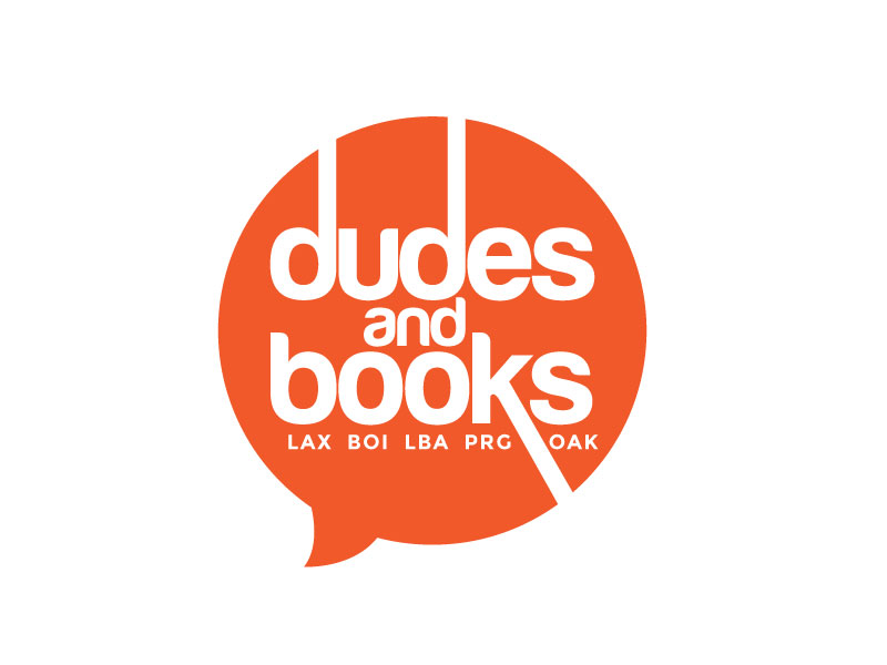 a wordmark logo for our virtual book club. logo design by REDCROW