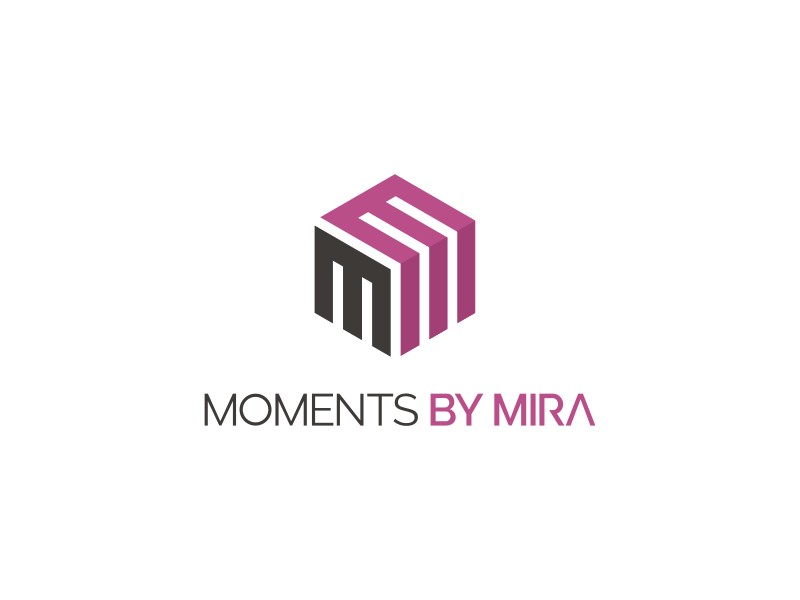 Moments by Mira logo design by thegoldensmaug