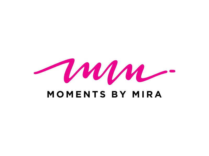 Moments by Mira logo design by zegeningen