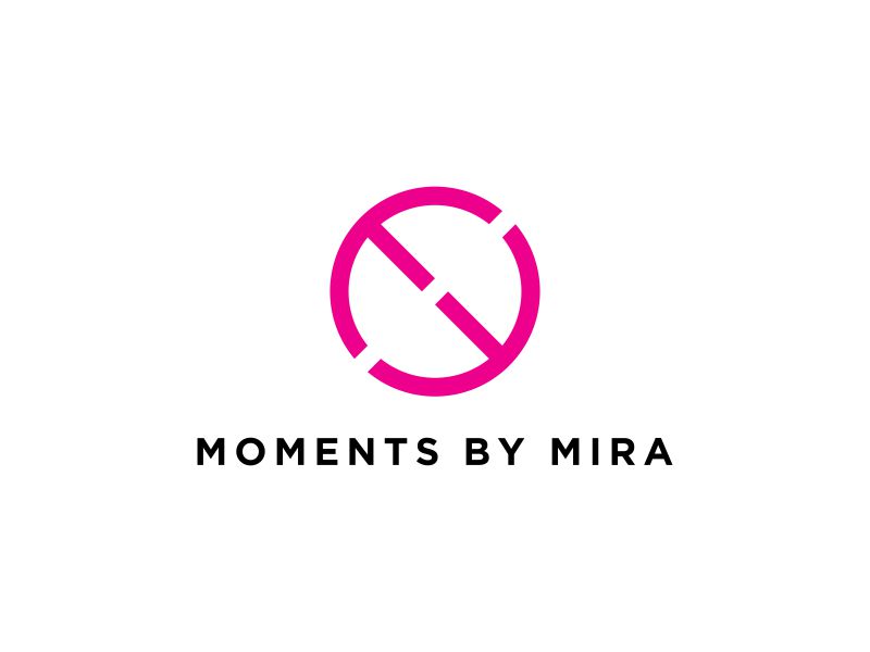 Moments by Mira logo design by zegeningen