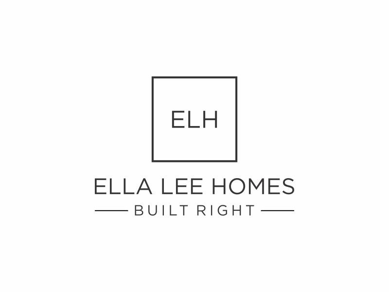Ella Lee Homes logo design by restuti