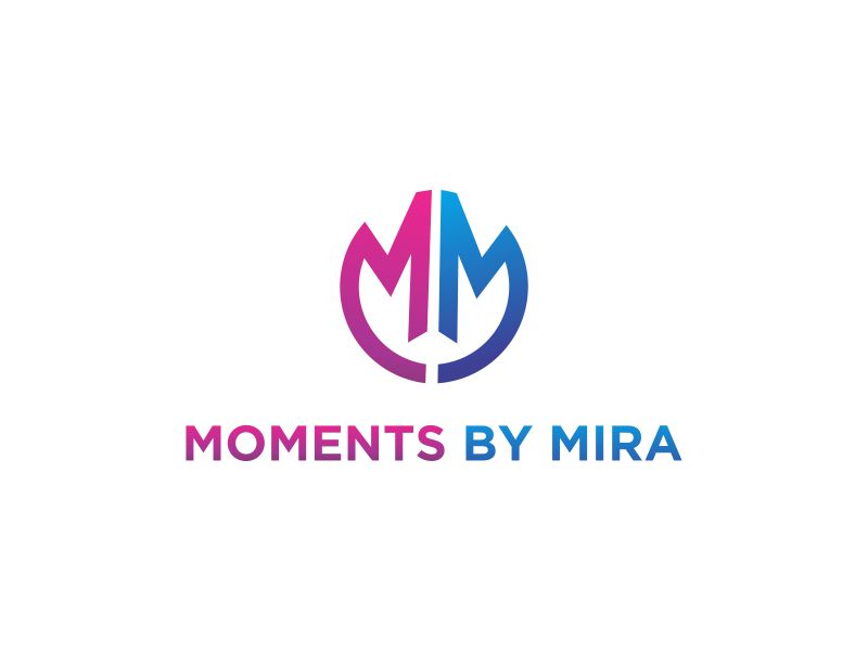Moments by Mira logo design by zegeningen