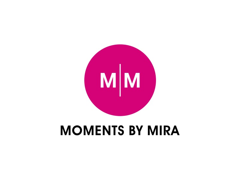 Moments by Mira logo design by alby