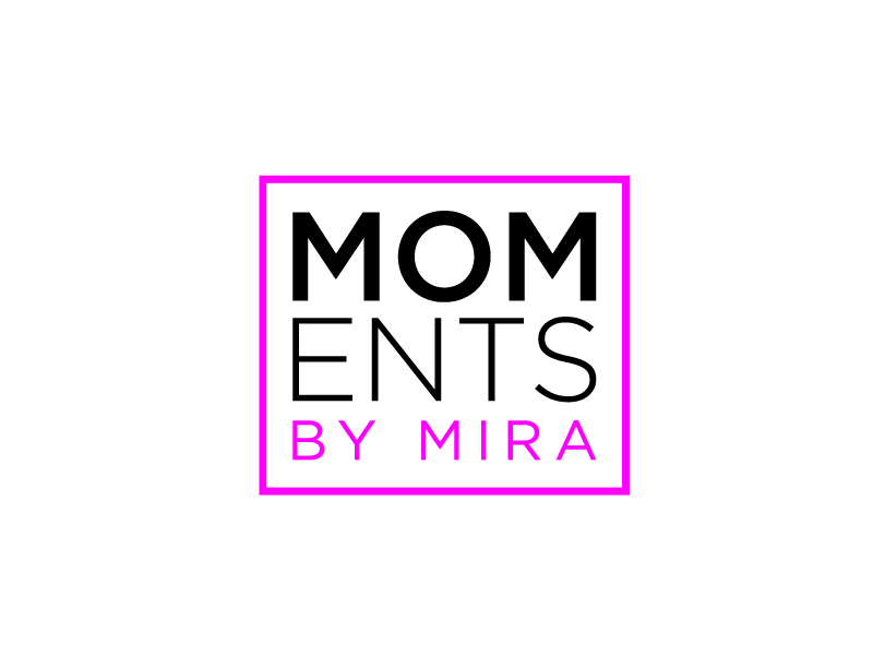 Moments by Mira logo design by my!dea