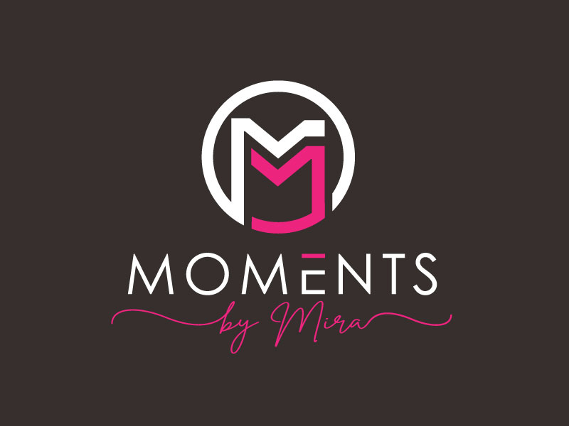 Moments by Mira logo design by REDCROW