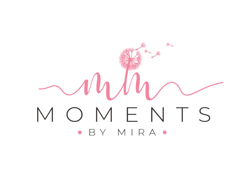 Moments by Mira logo design by REDCROW