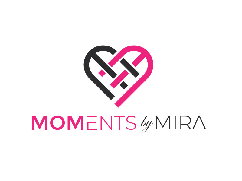 Moments by Mira logo design by REDCROW
