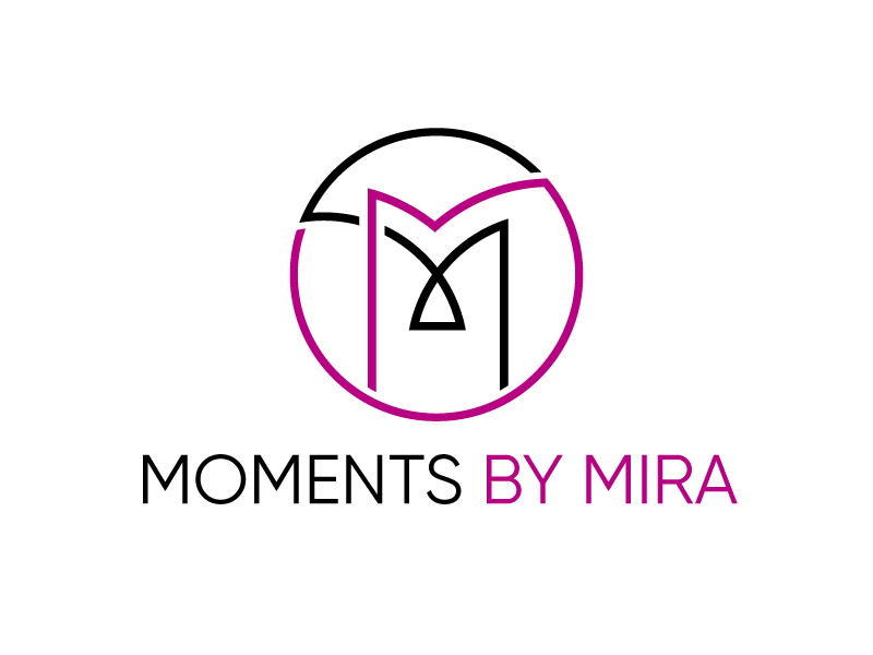 Moments by Mira logo design by Erasedink
