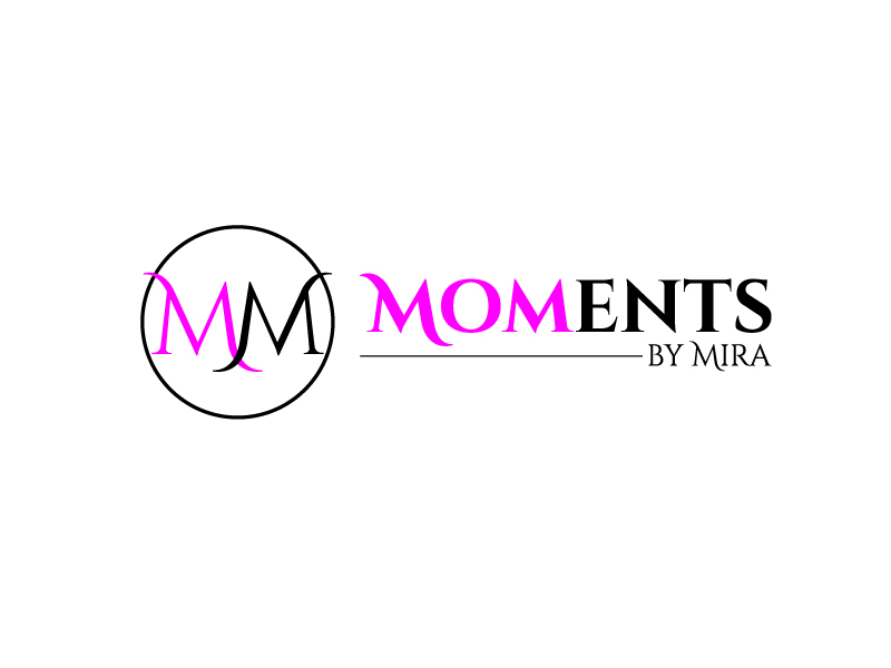 Moments by Mira logo design by my!dea