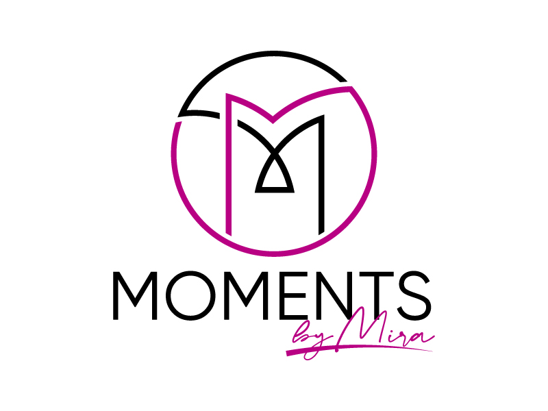 Moments by Mira logo design by Erasedink