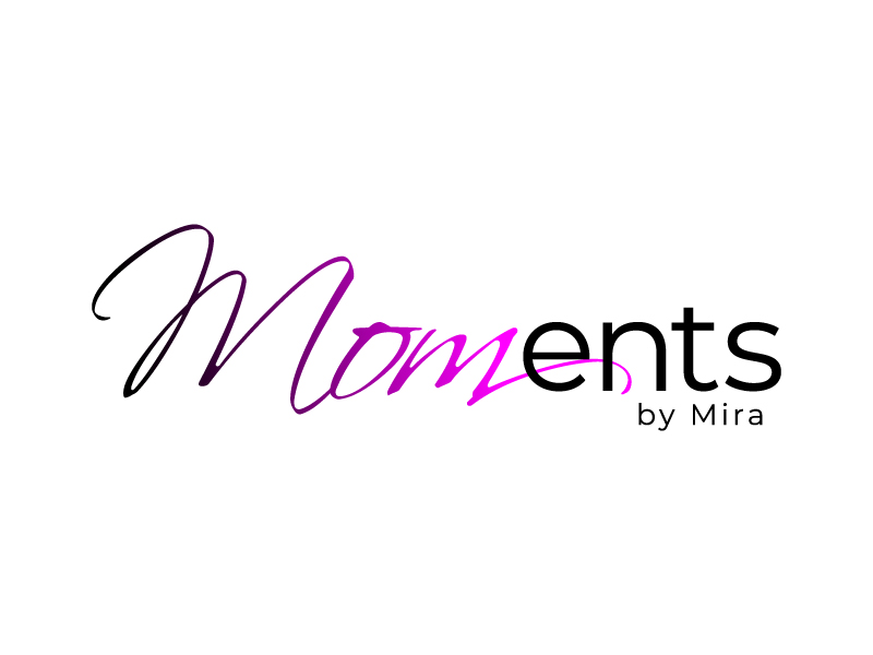 Moments by Mira logo design by MUSANG