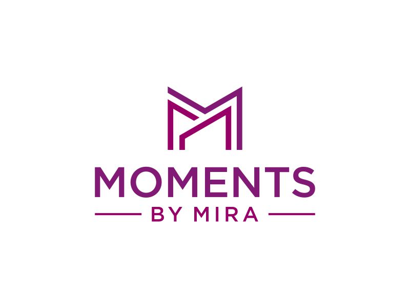 Moments by Mira logo design by RIANW