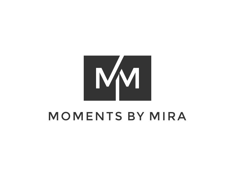 Moments by Mira logo design by diki