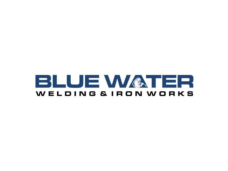 Blue Water Welding & Iron Works logo design by GassPoll