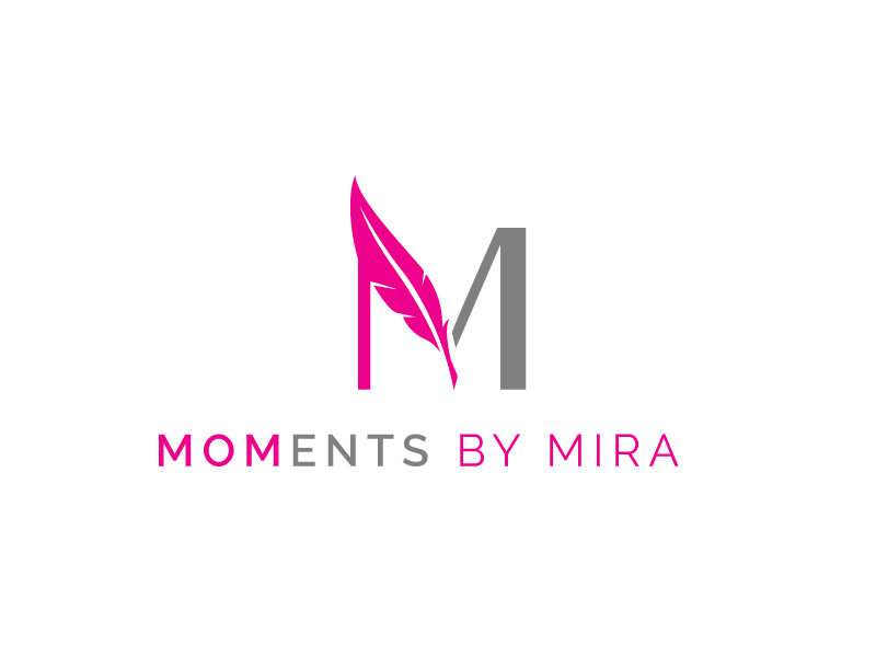 Moments by Mira logo design by jaize