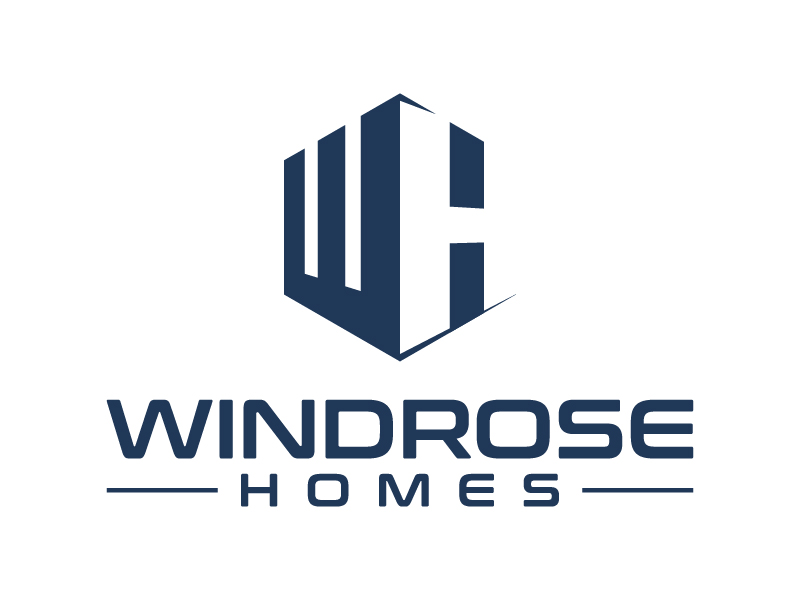 Windrose Homes logo design by BrightARTS