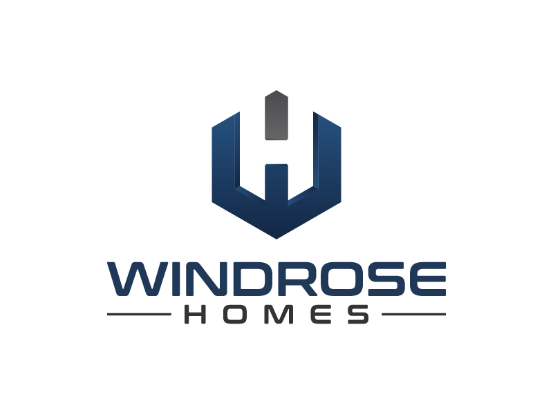 Windrose Homes logo design by BrightARTS