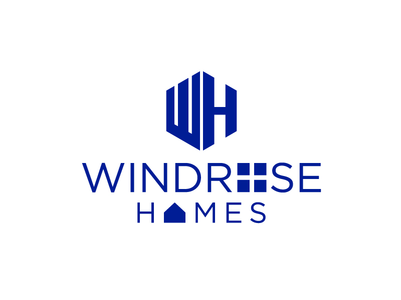 Windrose Homes logo design by my!dea