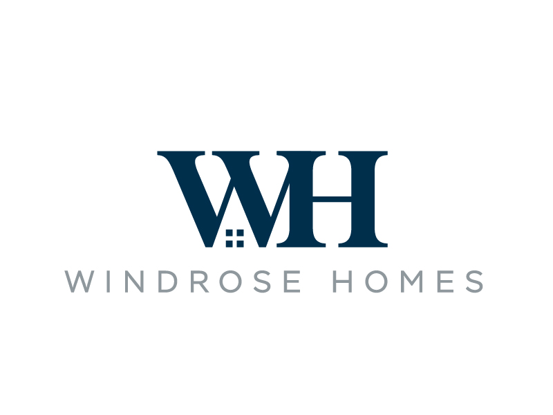 Windrose Homes logo design by Marianne