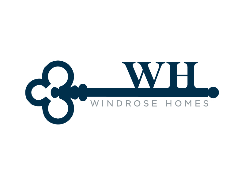 Windrose Homes logo design by Marianne