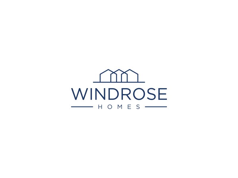 Windrose Homes logo design by restuti