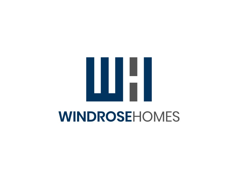 Windrose Homes logo design by thegoldensmaug