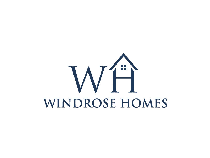 Windrose Homes logo design by aryamaity