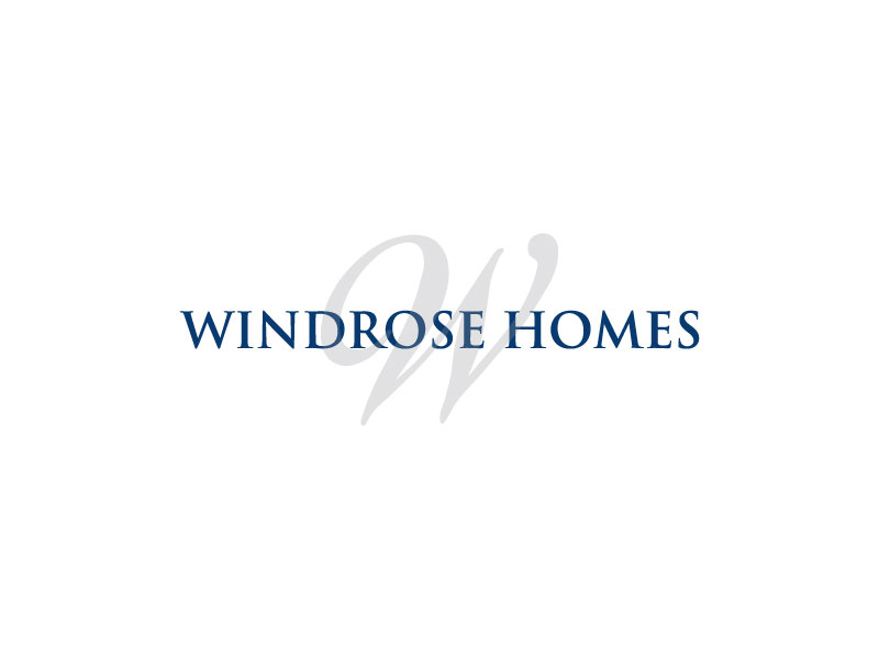 Windrose Homes logo design by aryamaity