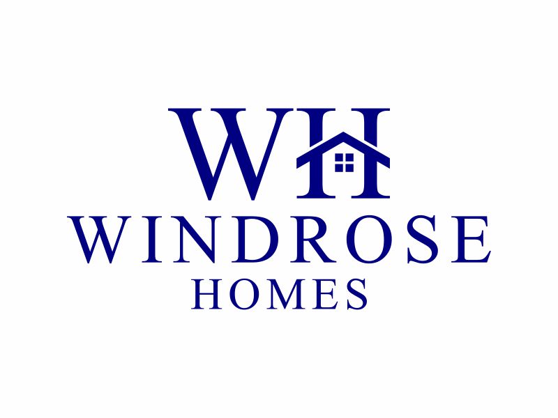 Windrose Homes logo design by Franky.