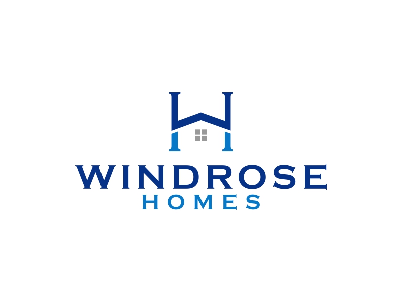 Windrose Homes logo design by rizuki