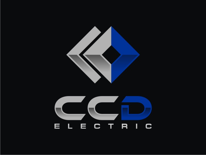 CCD Electric logo design by mai