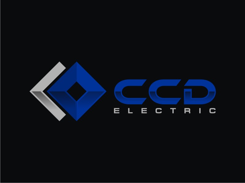 CCD Electric logo design by mai