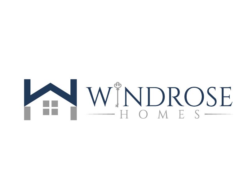 Windrose Homes logo design by jaize