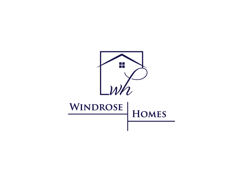 Windrose Homes logo design by igor1408