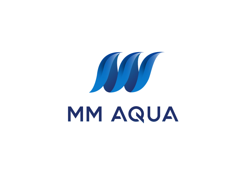 MM AQUA logo design by PRN123