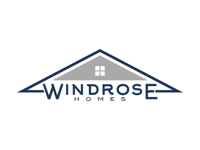 Windrose Homes logo design by ekitessar
