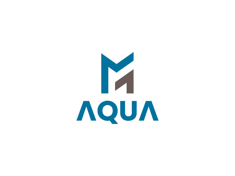 MM AQUA logo design by aryamaity