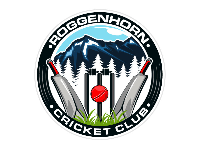 ROGGENHORN CRICKET CLUB logo design by usashi