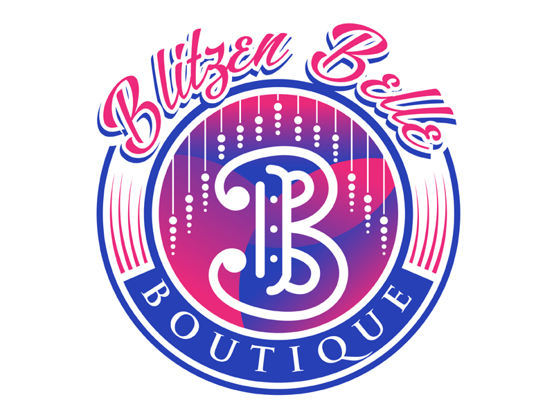 Blitzen Belle Boutique logo design by MAXR