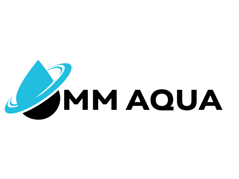 MM AQUA logo design by ElonStark