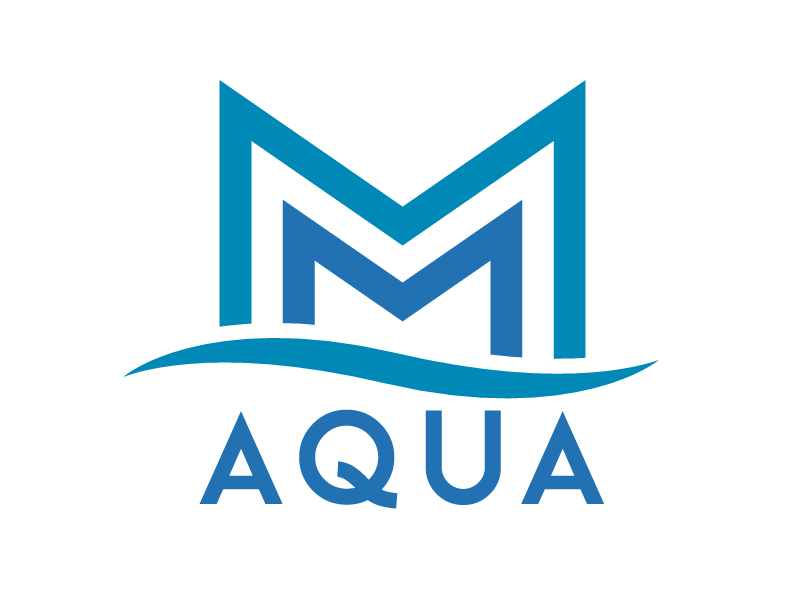 MM AQUA logo design by jaize