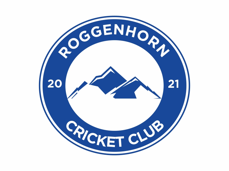 ROGGENHORN CRICKET CLUB logo design by Greenlight