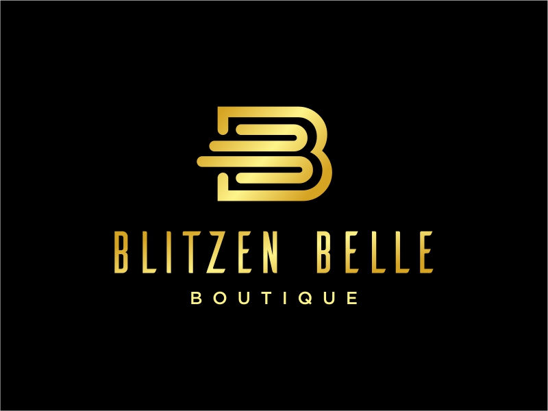 Blitzen Belle Boutique logo design by FloVal