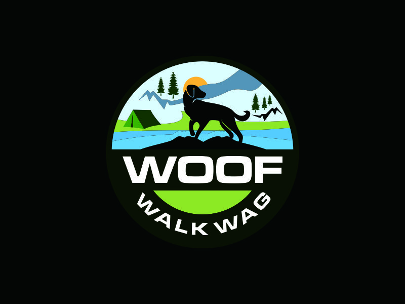 Woof Walk Wag logo design by azizah