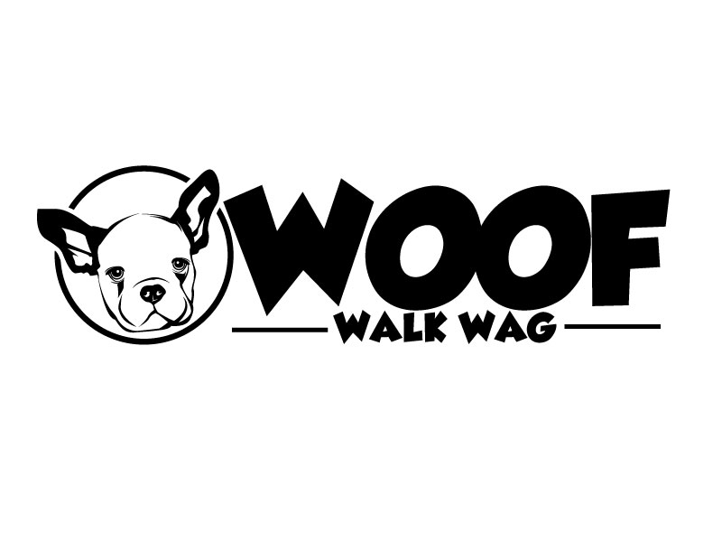 Woof Walk Wag logo design by ElonStark