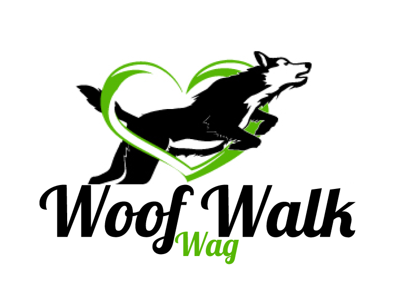 Woof Walk Wag logo design by ElonStark